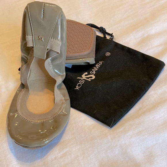 New Yosi Samara Foldable Ballet Flat - Tan